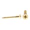Prime-Line Wood Screw, Flat Head, Phillips Drive No. 12 X 1-1/2in Solid Brass 25PK 9036156 - alternate 2
